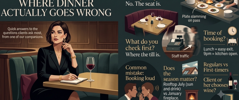 Ask a Companion: Where Dinner Actually Goes Wrong