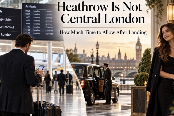 Heathrow Is Not Central London: How Much Time to Allow After Landing